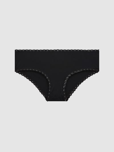 Calvin Klein Underwear HU717748 | Calvin Klein Seductive Comfort Női Csípő Bugyi Fekete